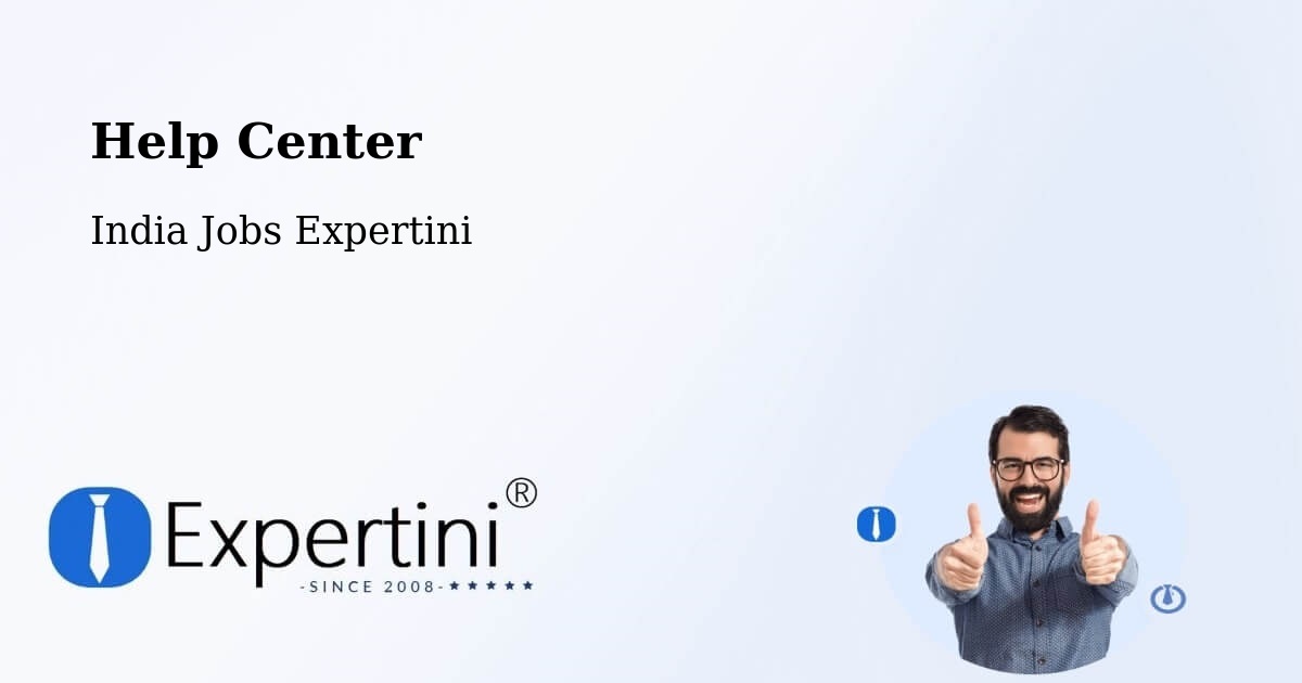 Help Center - India Jobs Expertini